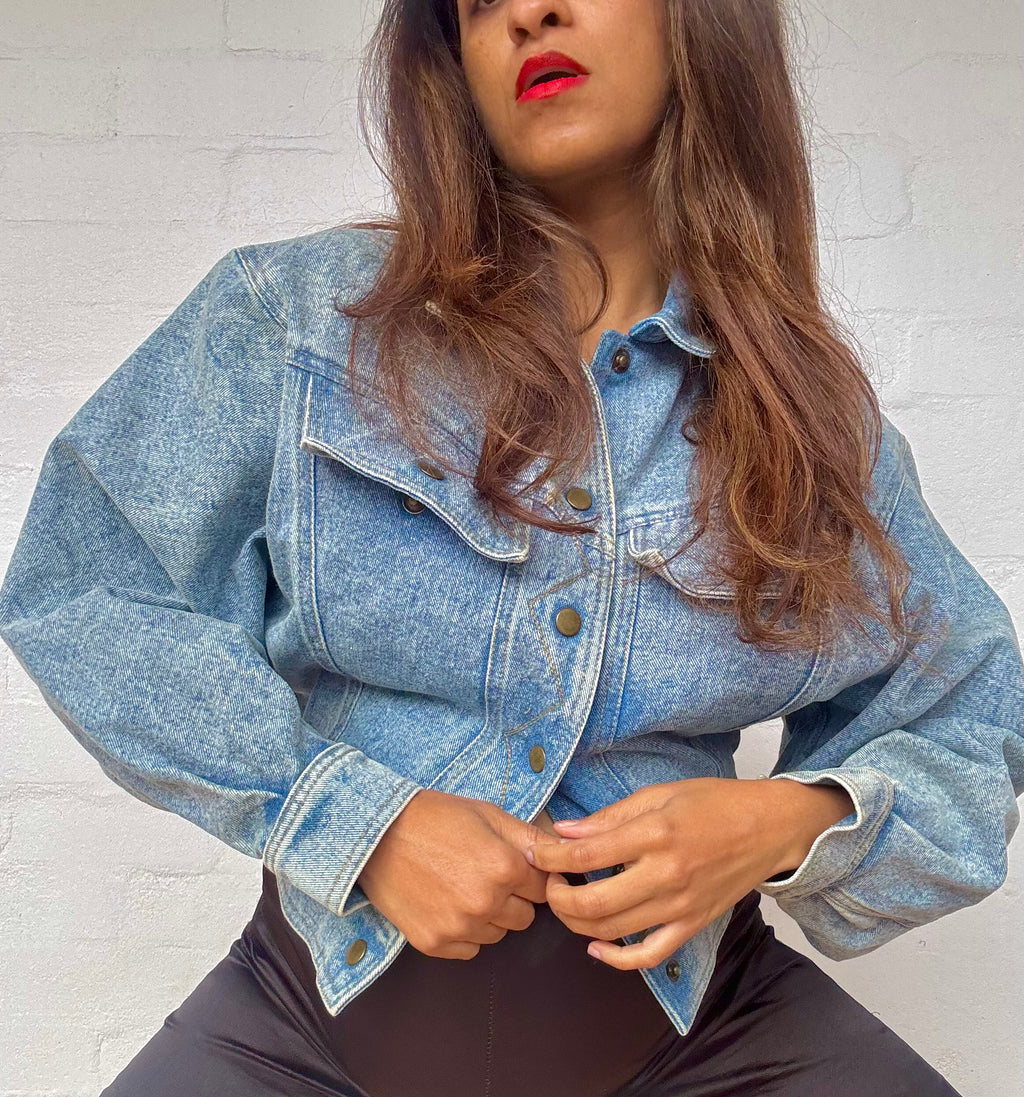 Posse - Cropped Denim Jacket