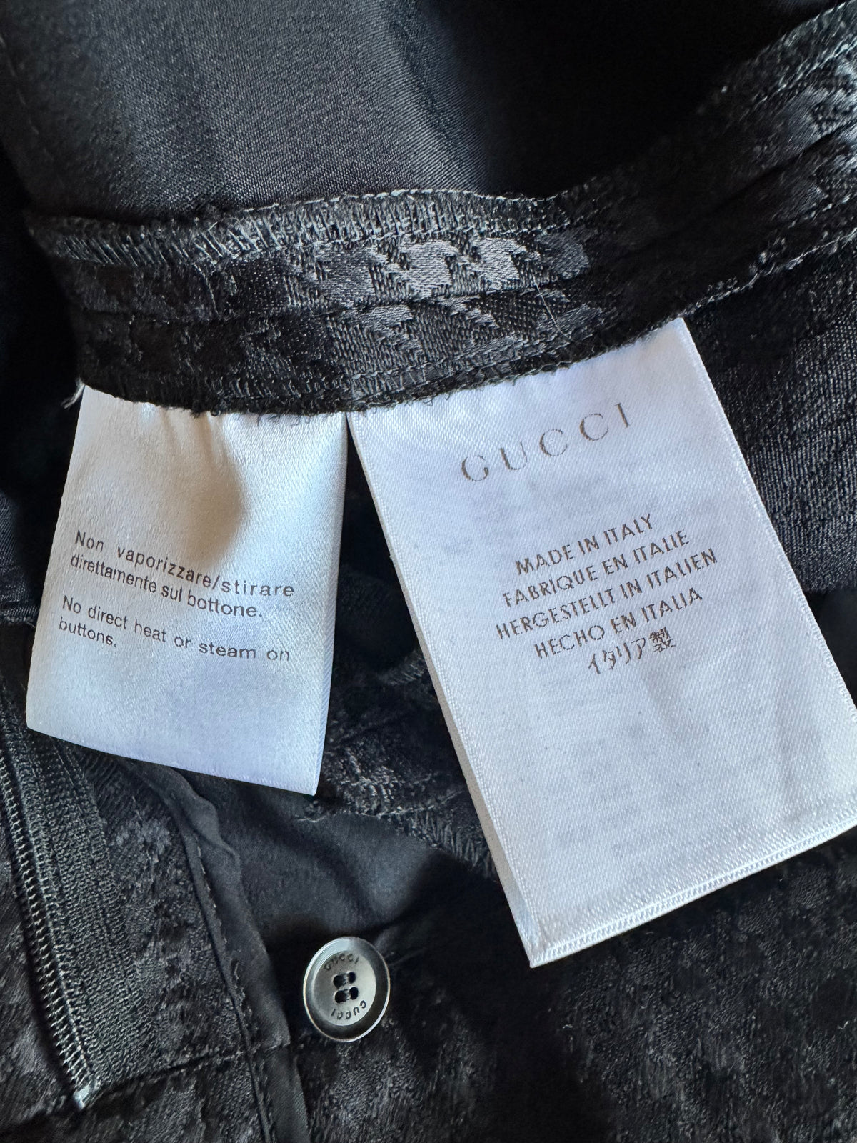 Gucci Wool & Silk Trousers