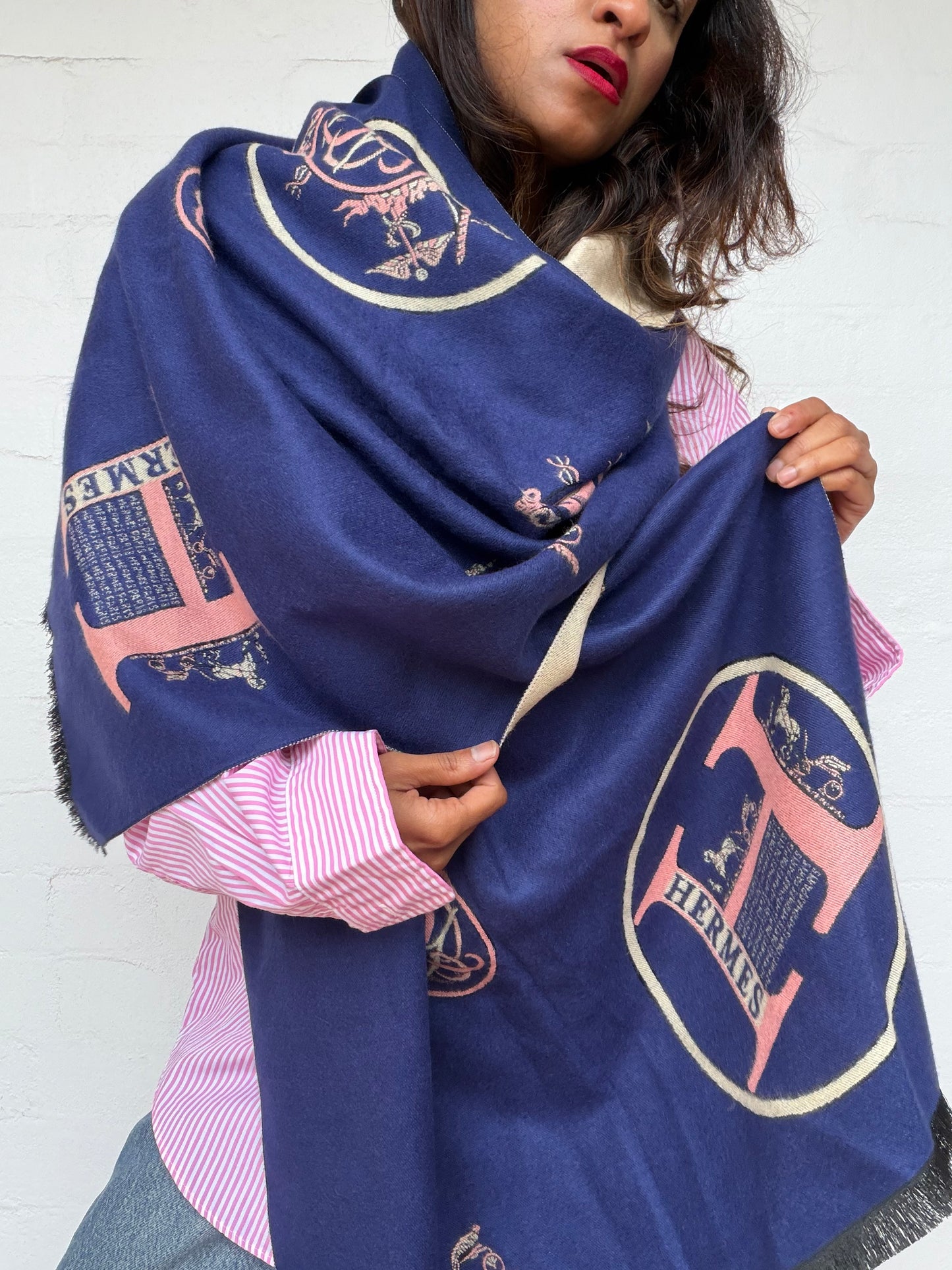 Hermès Cashmere Shawl