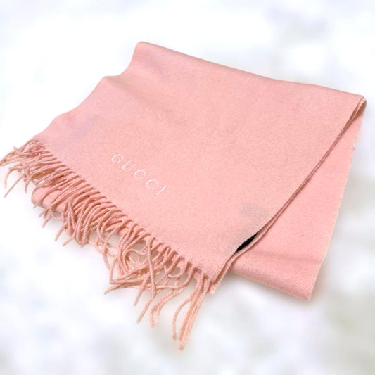 Gucci Pink Cashmere Scarf - PRE-ORDER