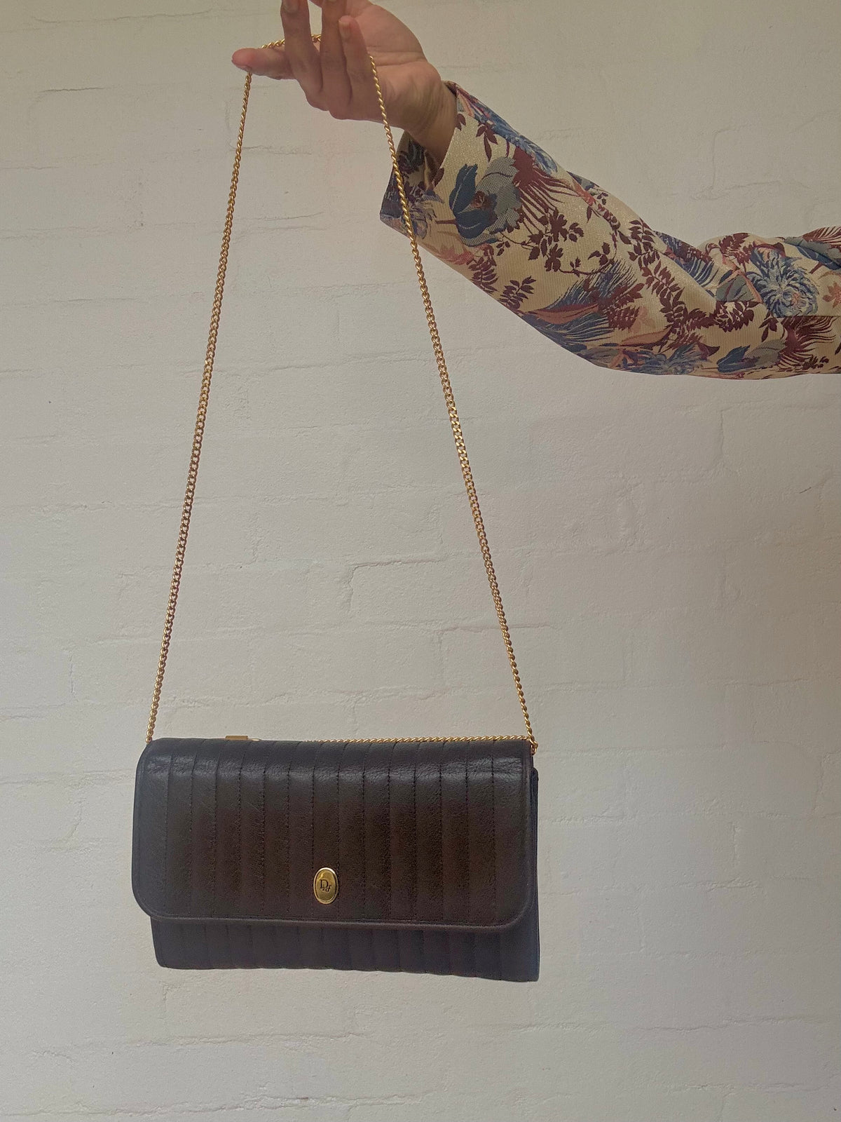 Super Rare Christian Dior Chain Shoulder Bag