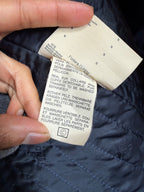 Rare Fendi Denim Long Quilted Coat