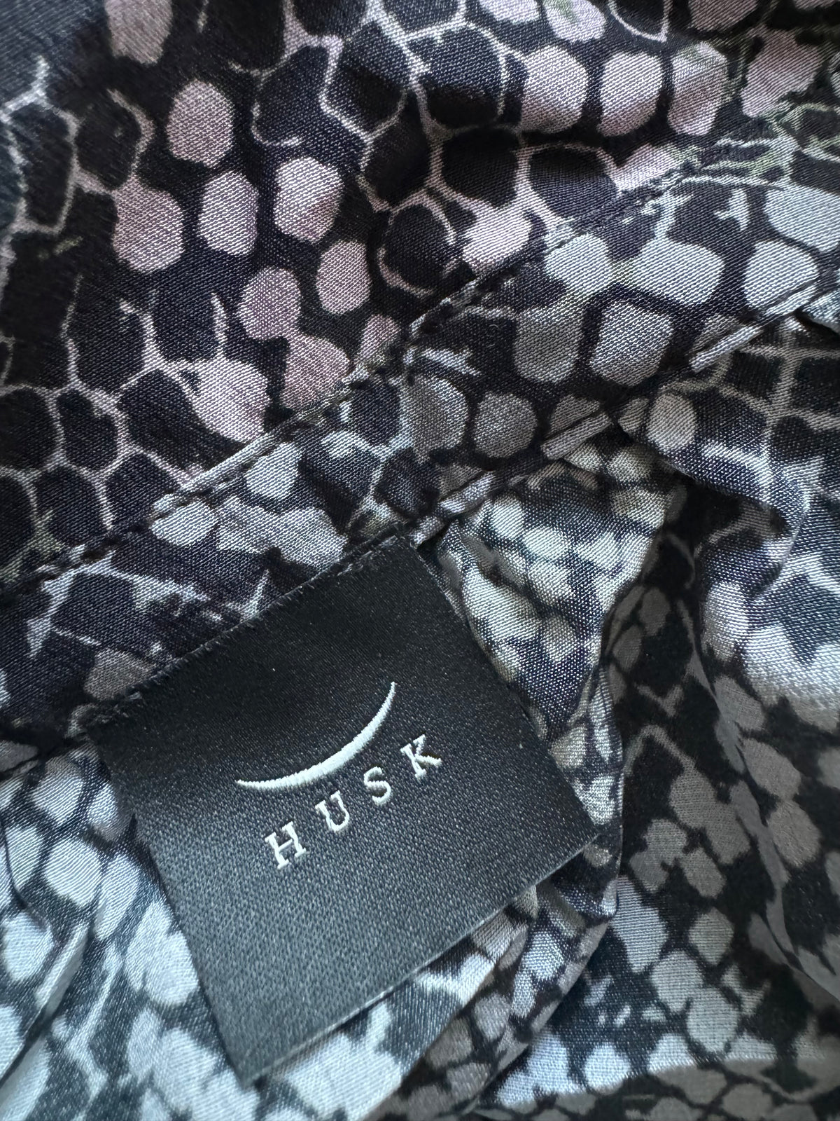 Husk Printed Silk Dress
