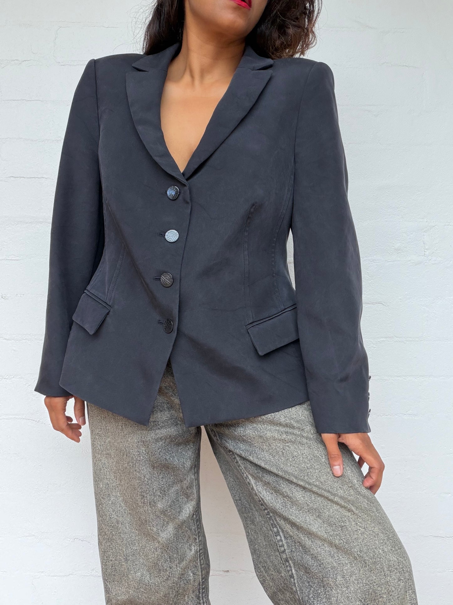 Vintage FERAUD Paris Silk Blazer