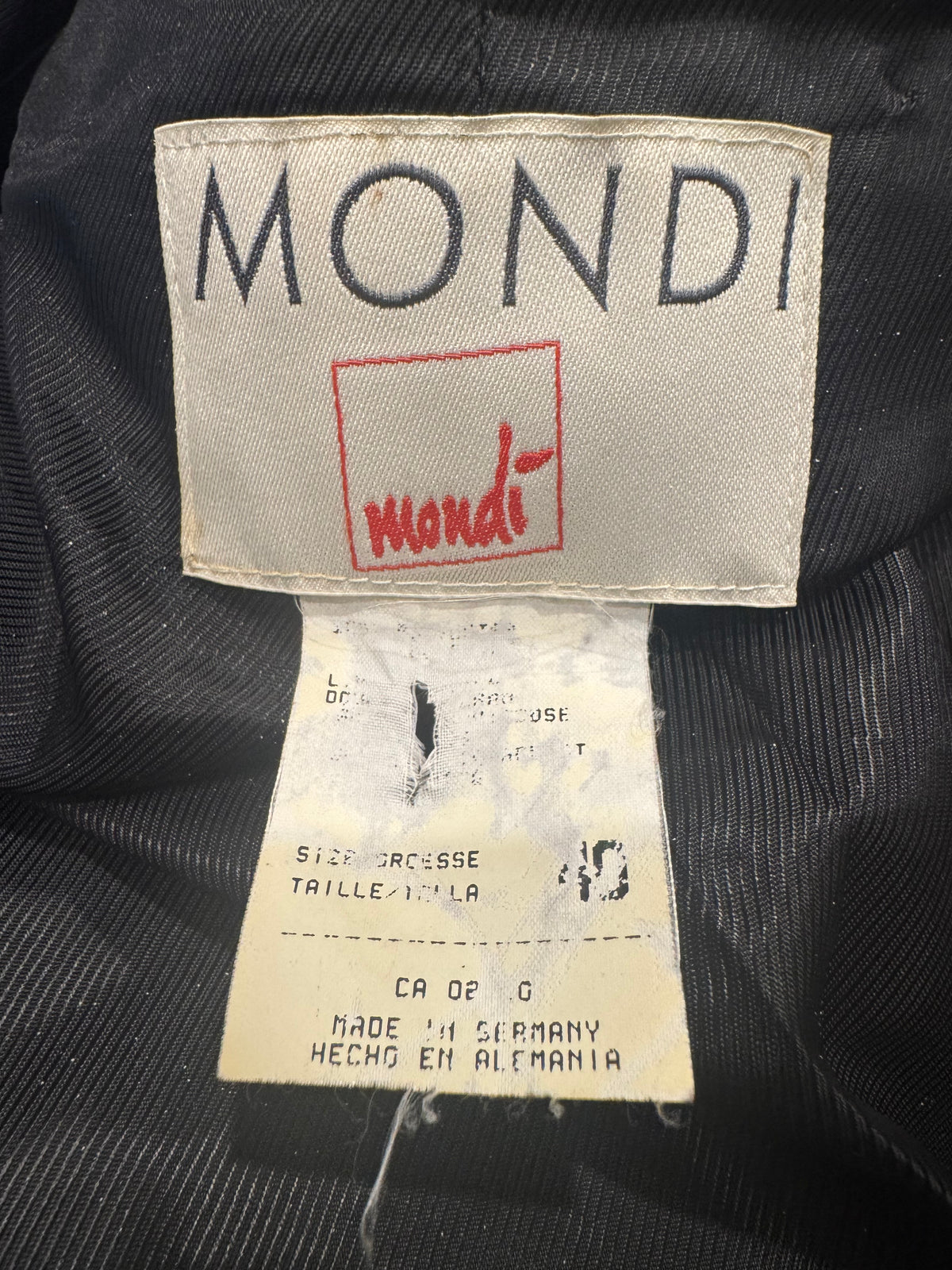 Vintage Mondi Blazer