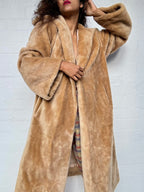 Vintage Cuddly Teddy Bear Coat