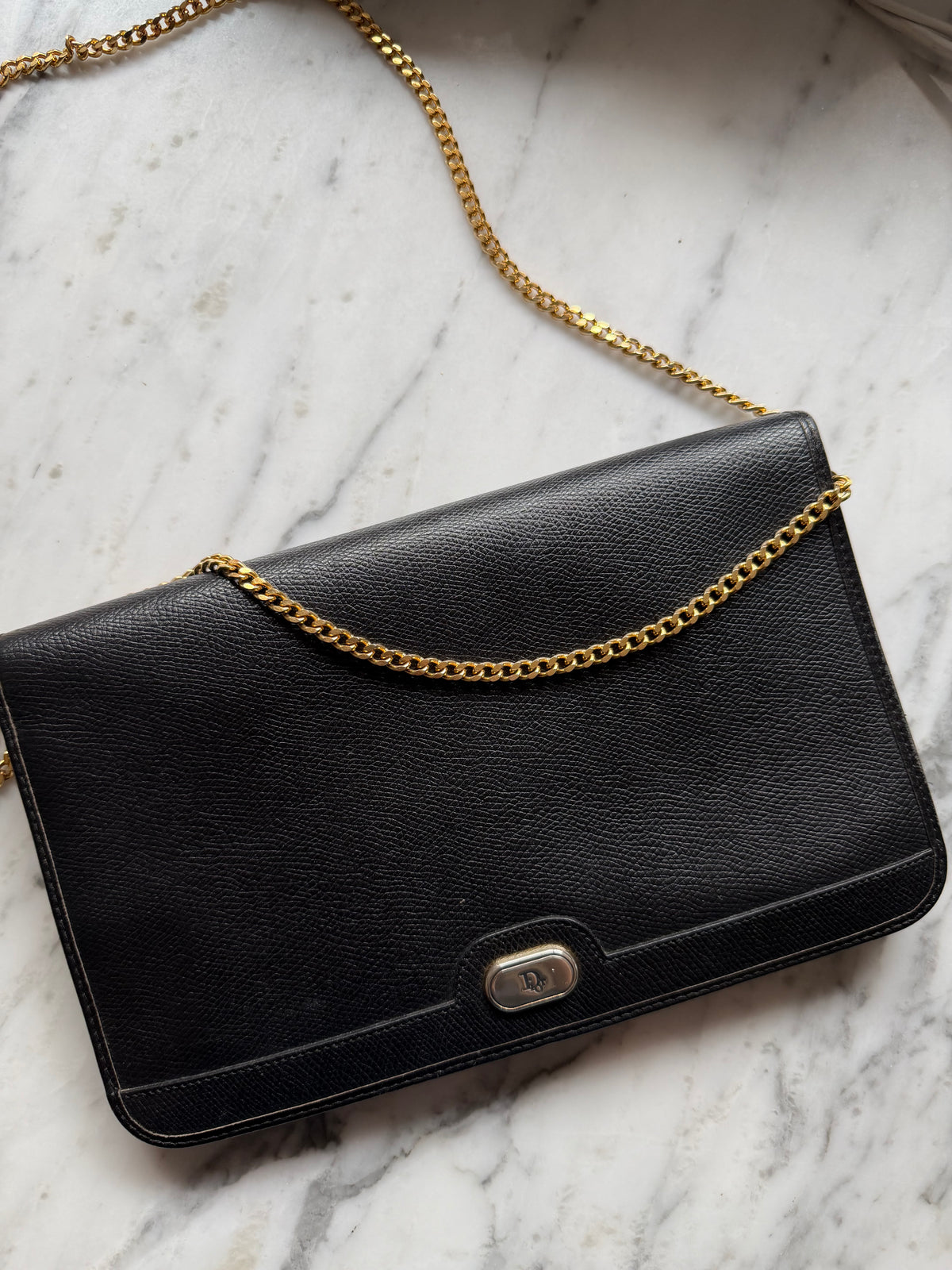 Vintage Christian Dior Leather Bag