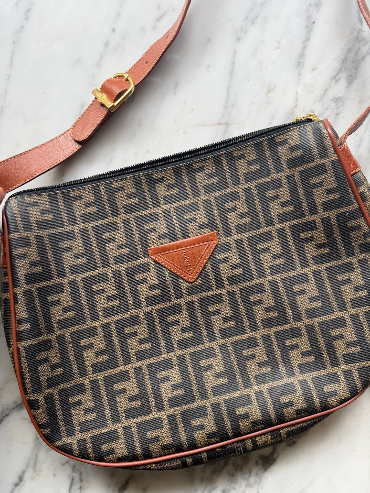 Vintage Fendi Zucca Monogram Bag