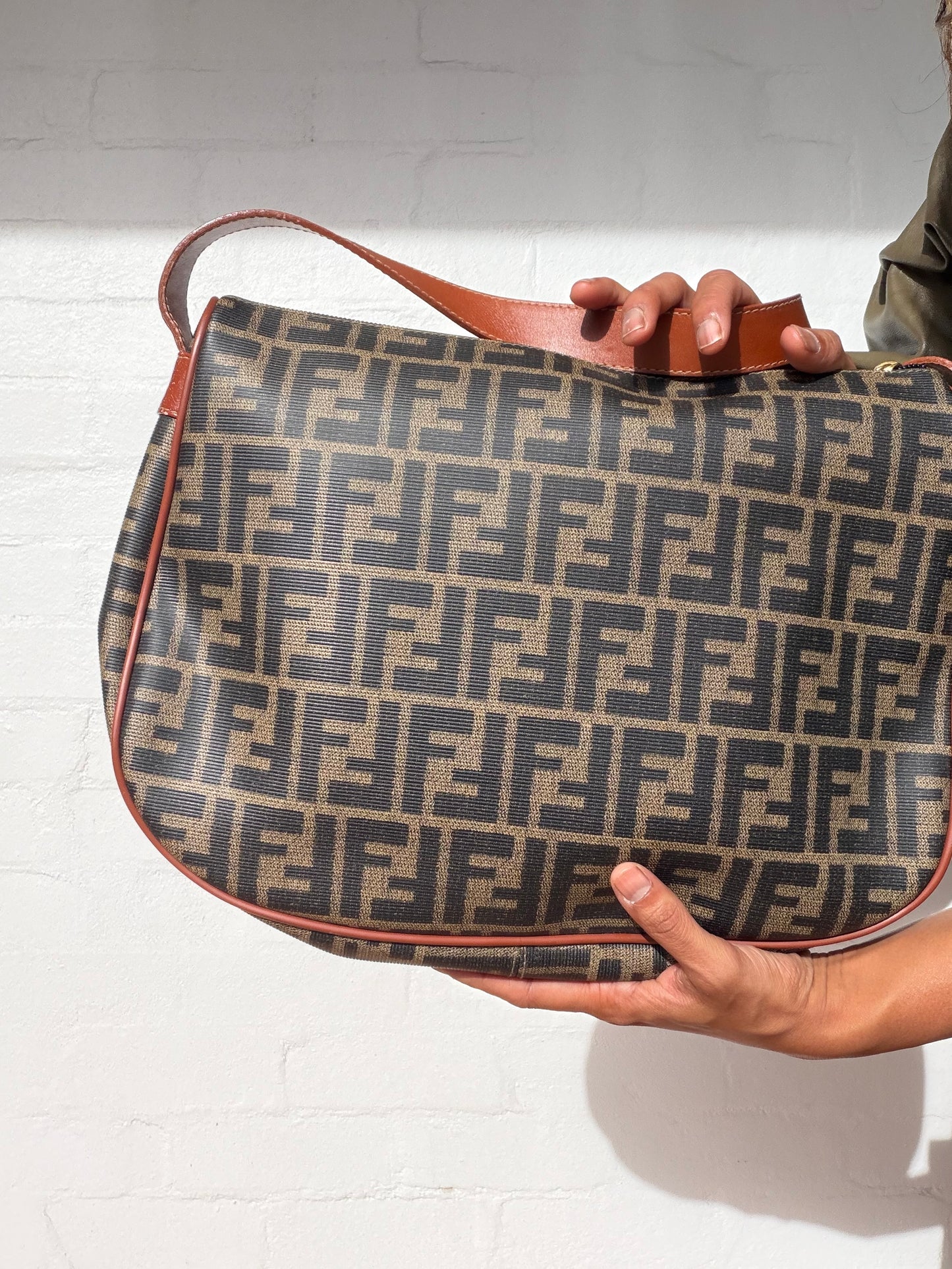 Vintage Fendi Zucca Monogram Bag