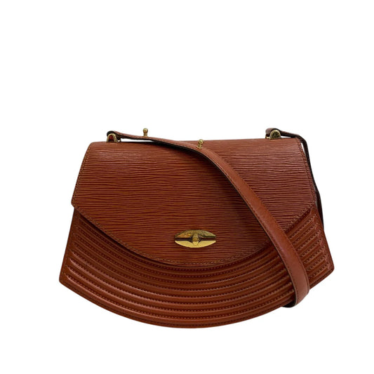 Vintage Louis Vuitton Epi Tilsit Shoulder Hand Bag - Kenya Brown