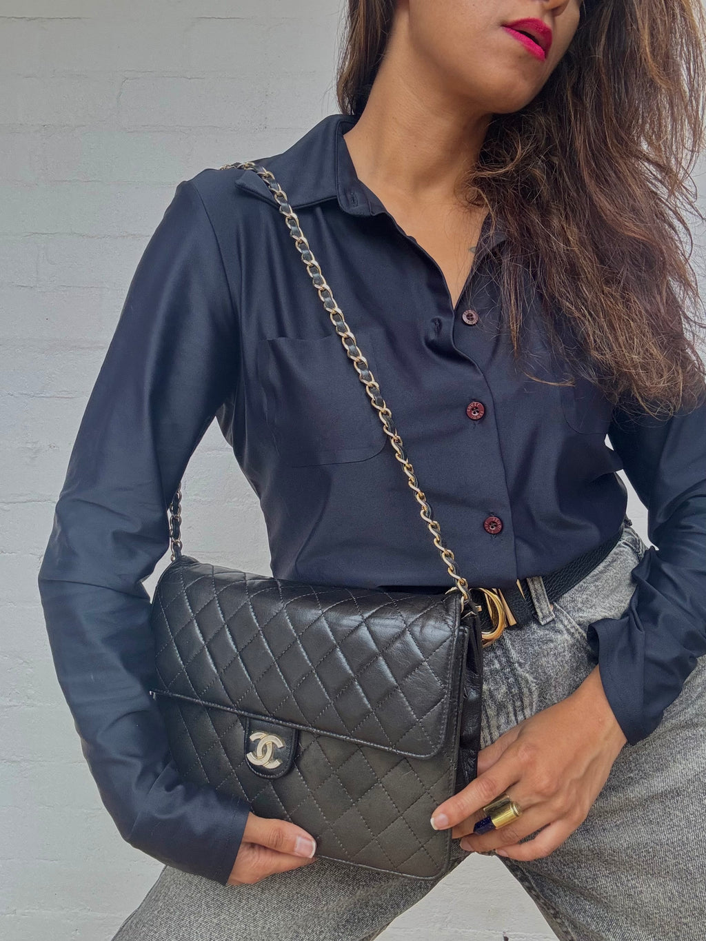 Vintage Quilted Chanel Flap Bag
