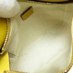 LOEWE Calfskin Yellow Puzzle Mini Bag
