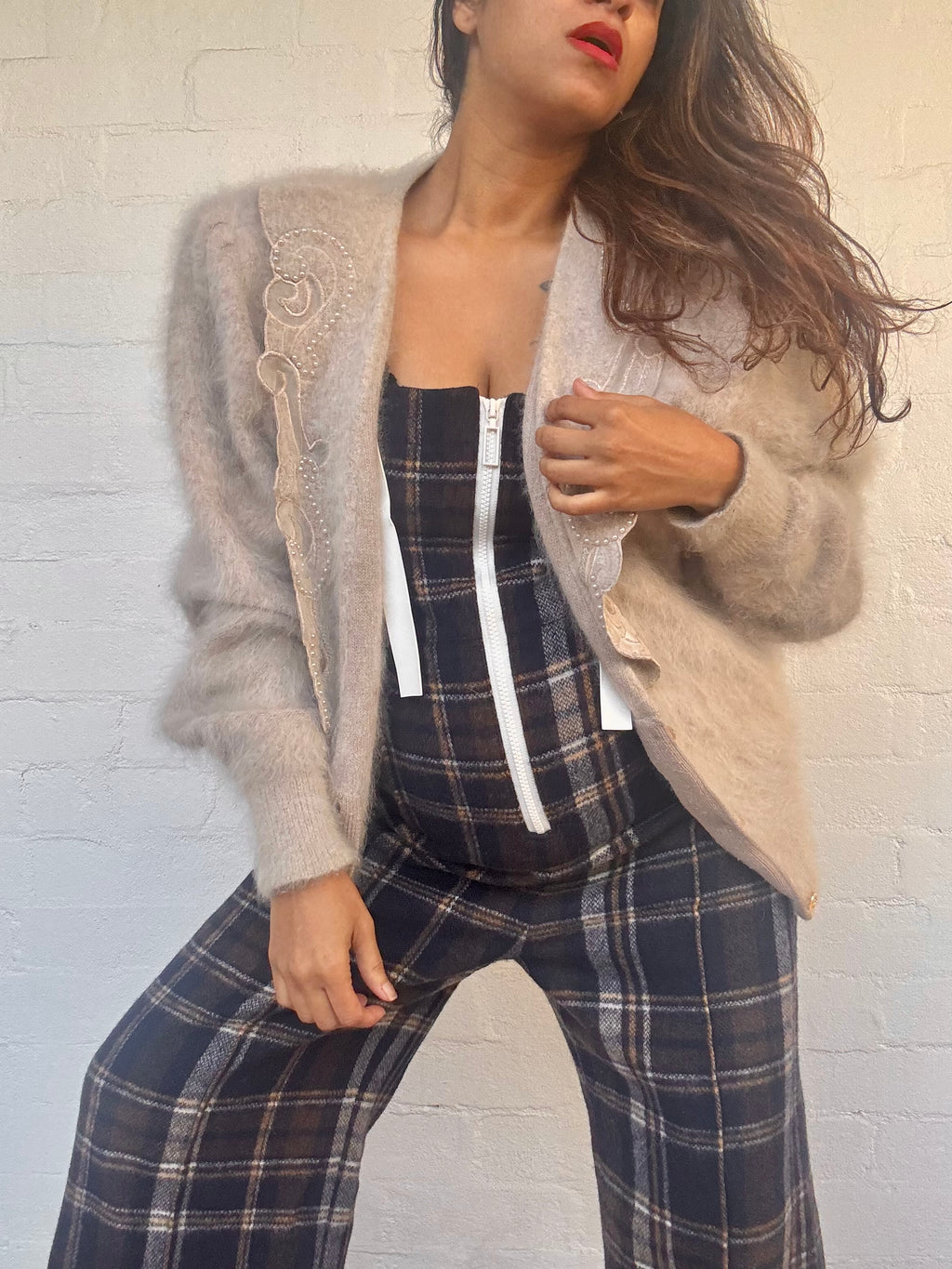 Tartan Dungaree