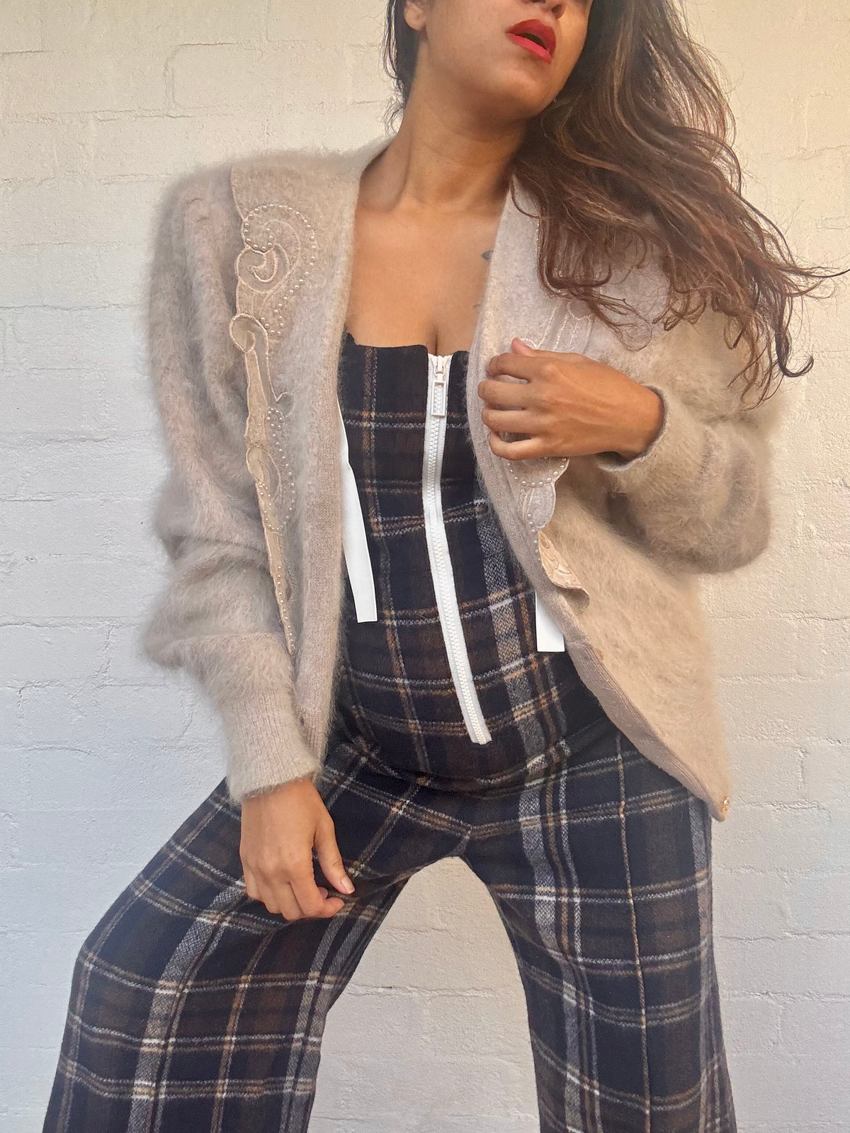 Tartan Dungaree
