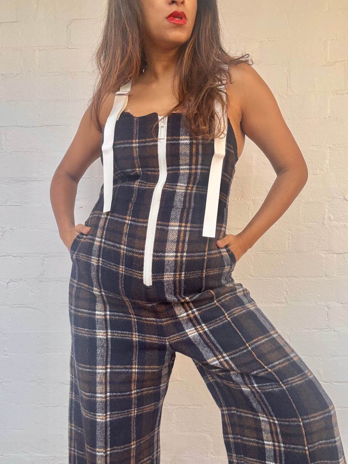 Tartan Dungaree