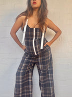 Tartan Dungaree
