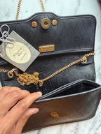 Vintage Christian Dior Honeycomb Leather Bag