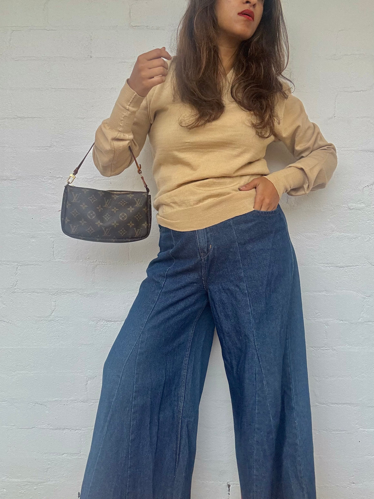 Vintage Christian Dior Merino Wool Jumper