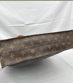 Louis Vuitton Monogram Sac Plat Tote Handbag