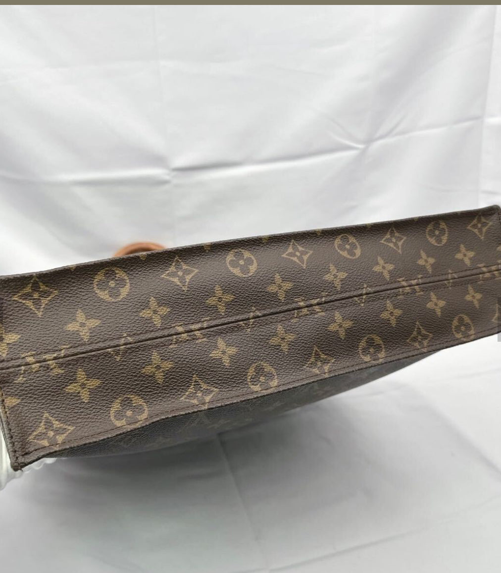 Louis Vuitton Monogram Sac Plat Tote Handbag