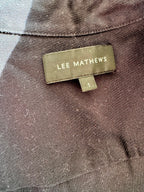 Lee Mathews Navy Denim Dress