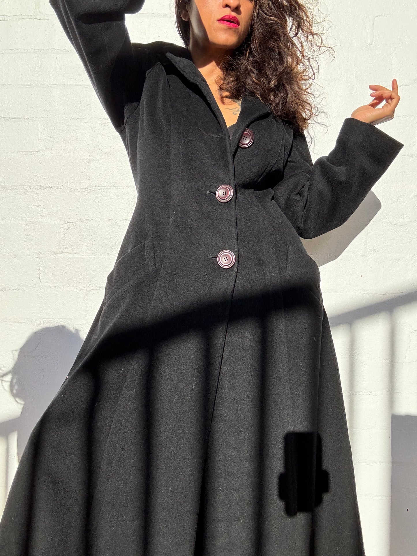 Vintage Mohair Blend Coat