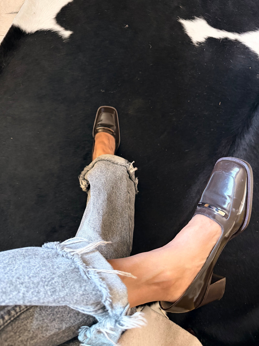 Brown Gucci Pumps with Box
