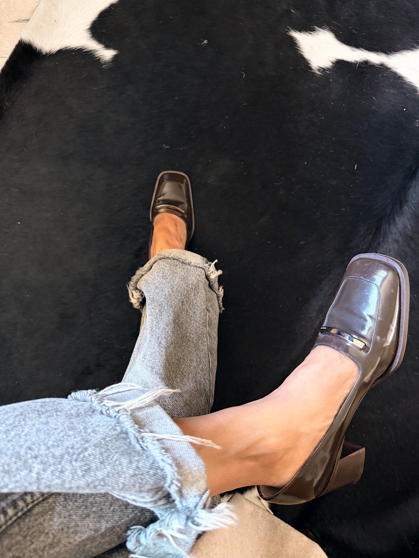 Brown Gucci Pumps with Box