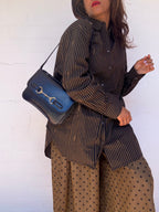 Vintage Céline Horsebit Leather Shoulder Bag