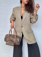 Authentic Louis Vuitton Monogram Papillon 30 Handbag with Mini Pouch