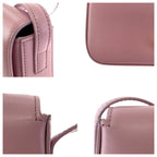 Celine Pink Leather Medium Triomphe Shoulder Bag
