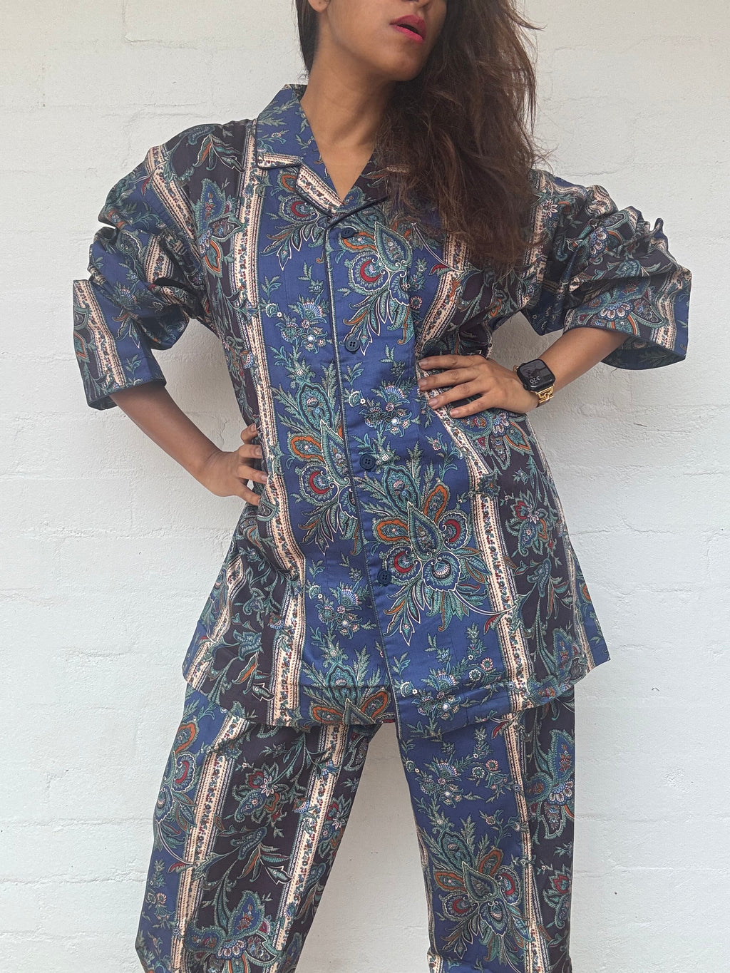 Vintage Yves Saint Laurent Pajama Set - Dead Stock