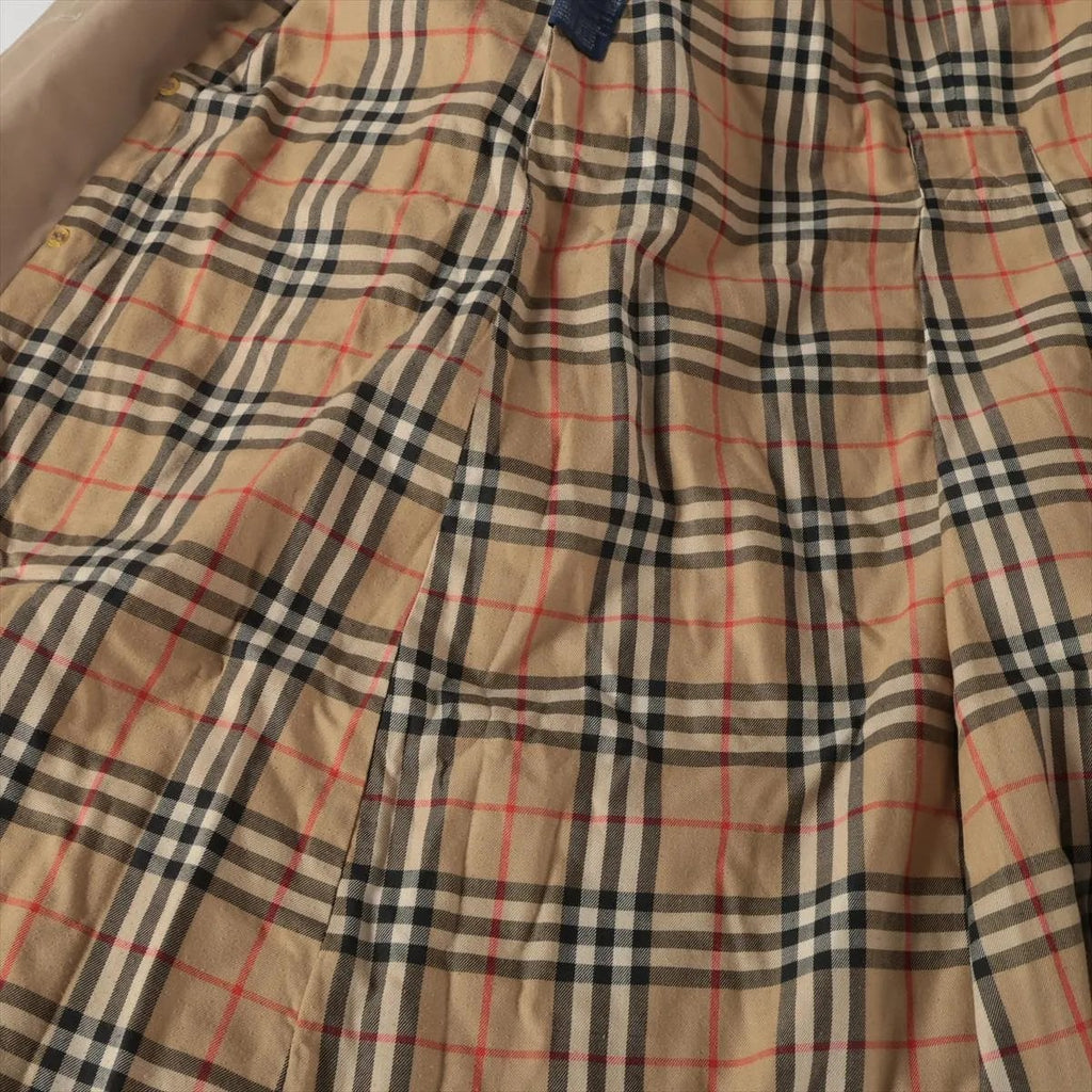Vintage Burberry Hooded Trench Coat - Beige