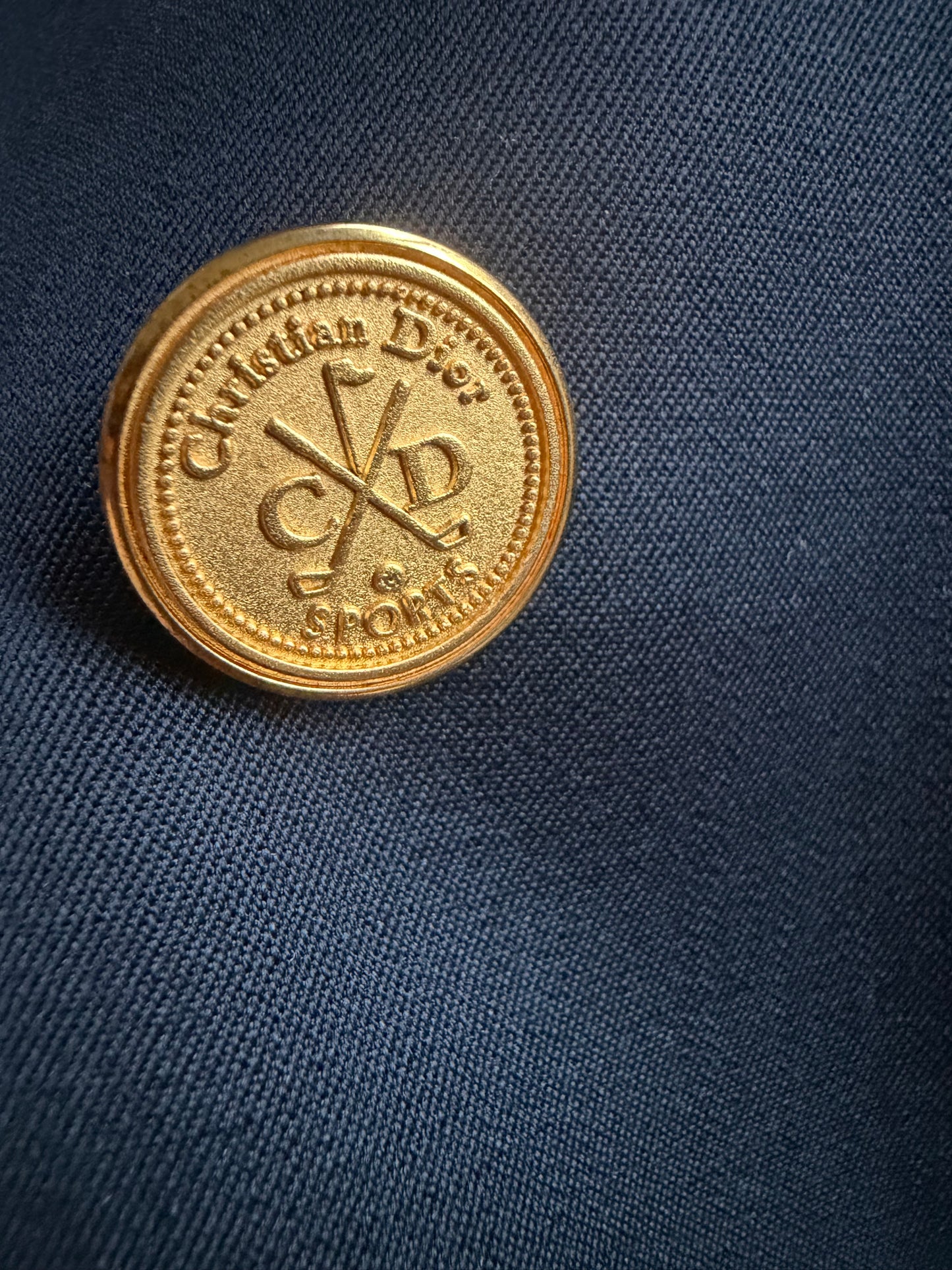 Rare Authentic Dior Navy Blazer