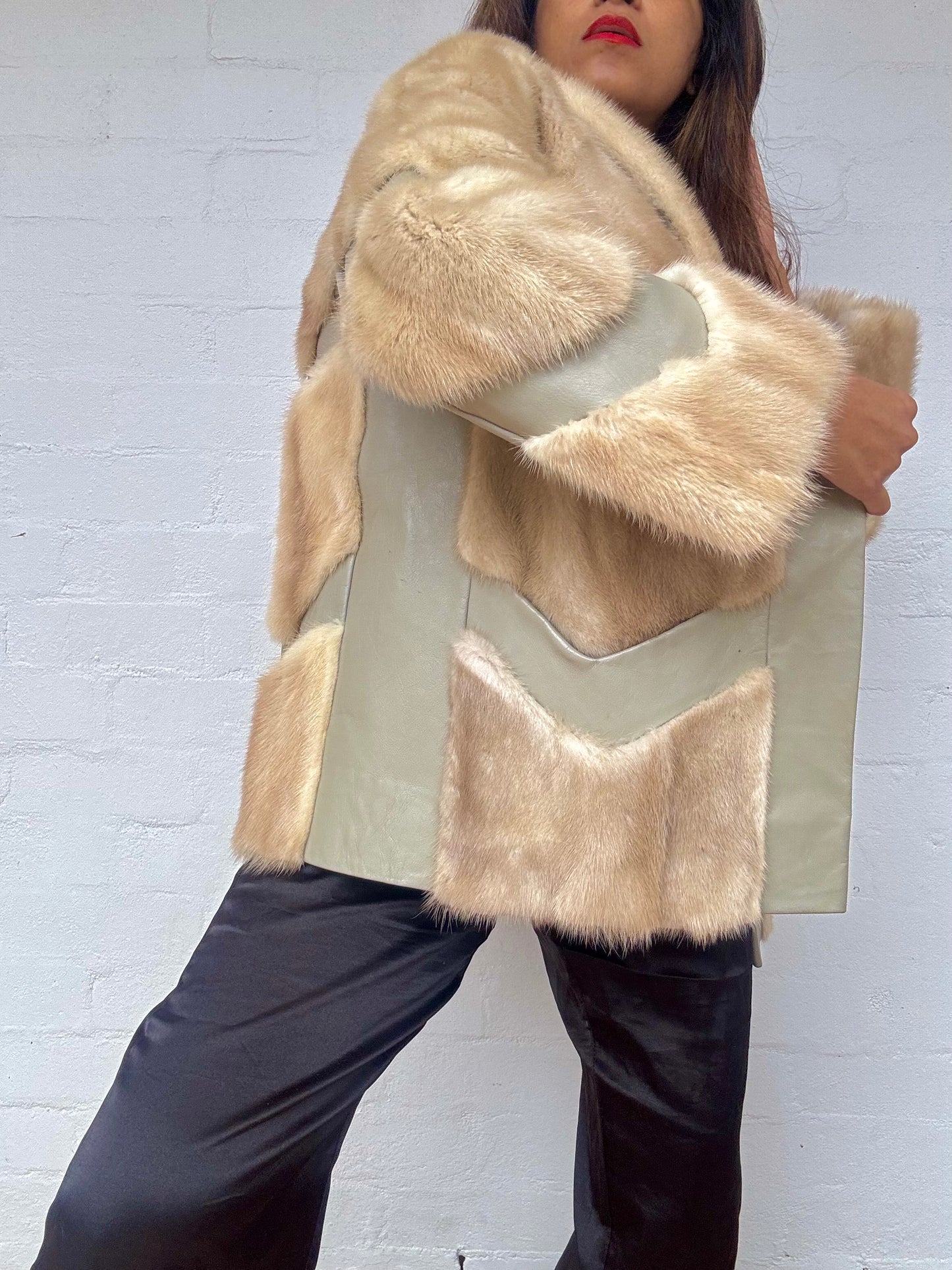 Vintage 1970s Fur Coat