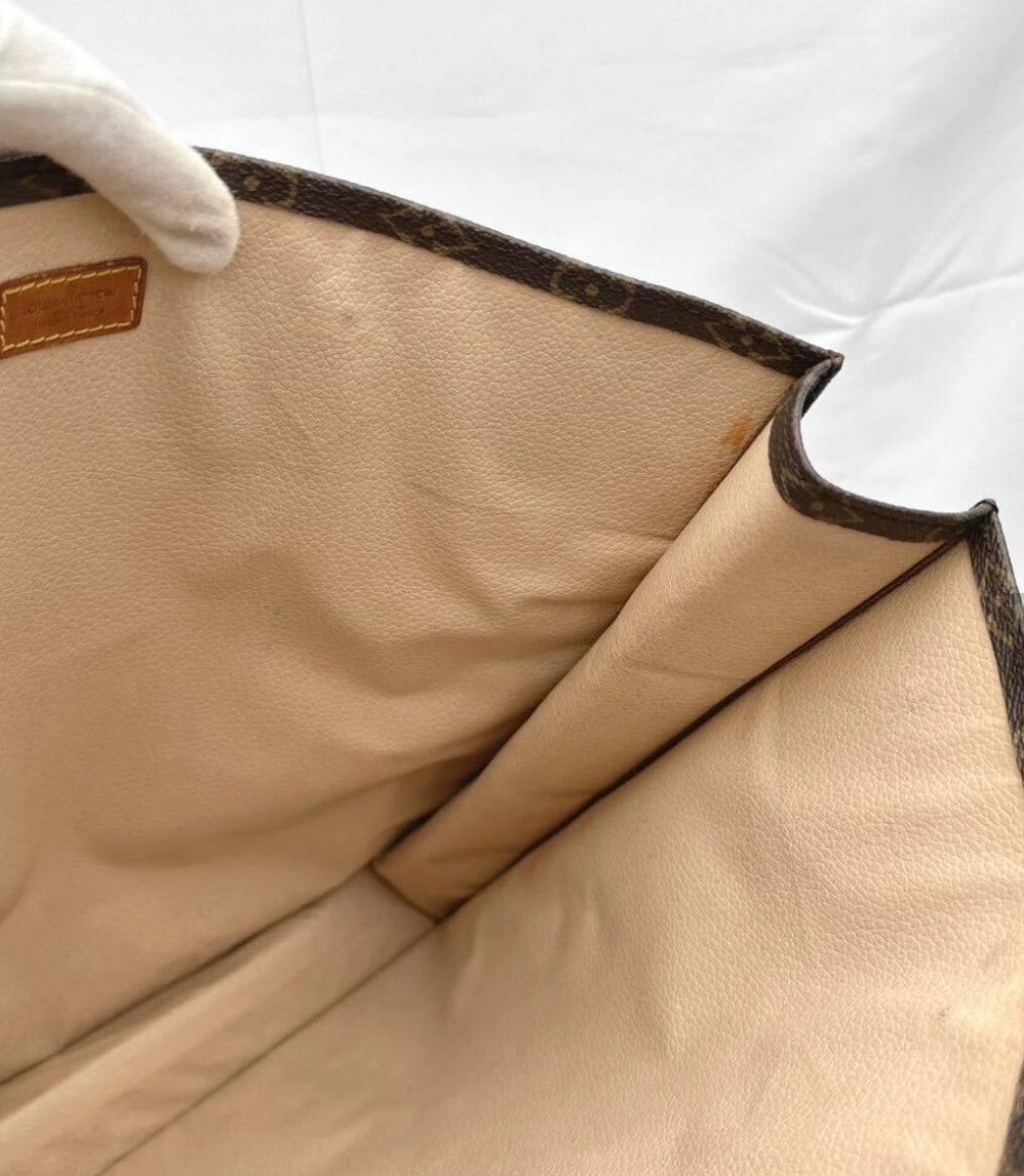 Louis Vuitton Monogram Sac Plat Tote Handbag