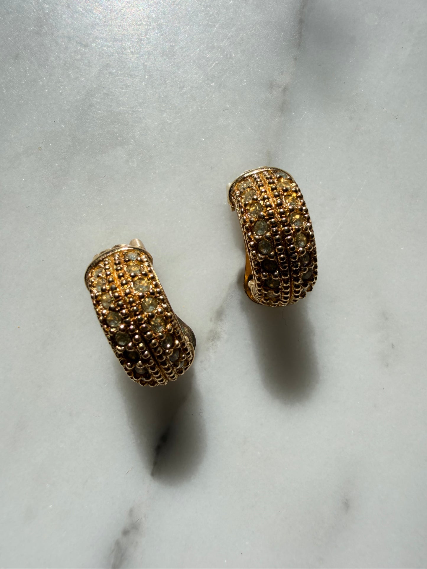 Vintage Christian Dior Clip-On Earrings