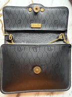 Vintage Christian Dior Honeycomb Leather Bag