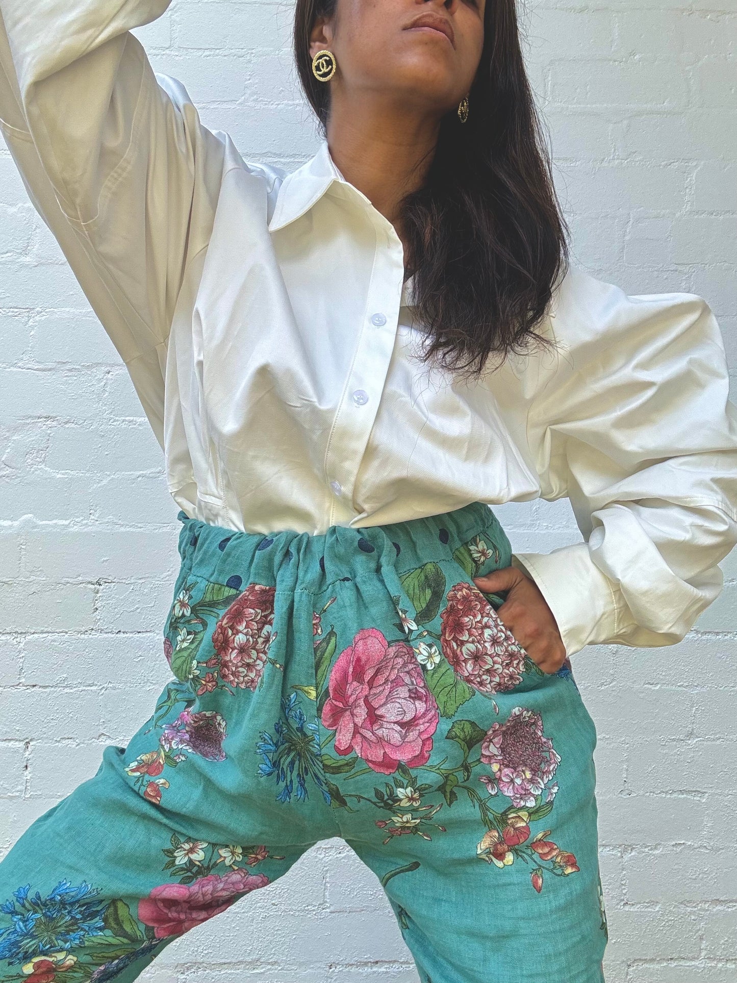 La Strada Linen Pants - Made in Italy