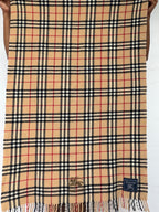Authentic Burberry Wool Over The Knee Blanket