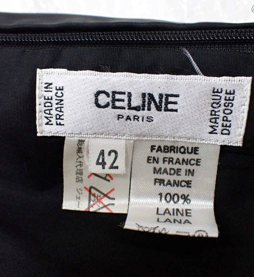 Vintage Céline Tailored Skirt Suit