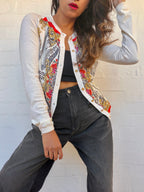 Versace Silk Knit Cardigan