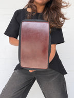 Vintage Fendi Nylon FF Cut-Out Tote - Black