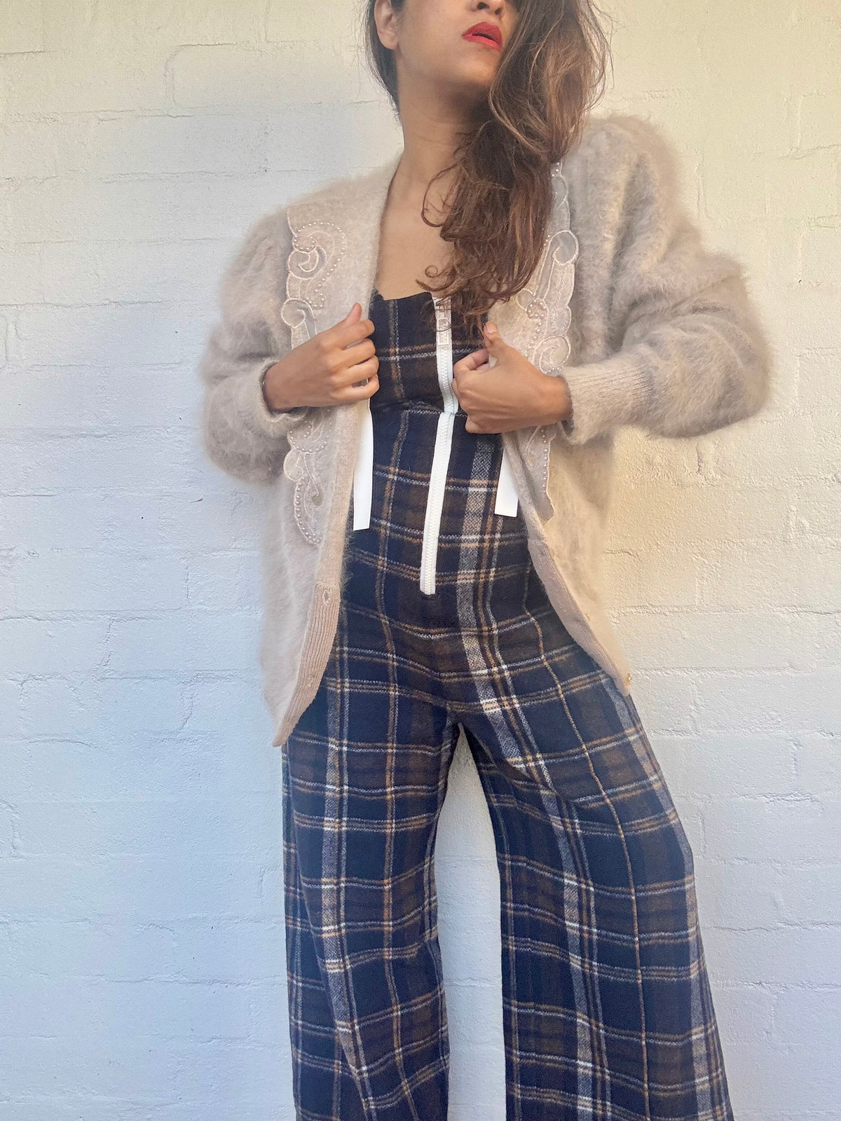 Tartan Dungaree