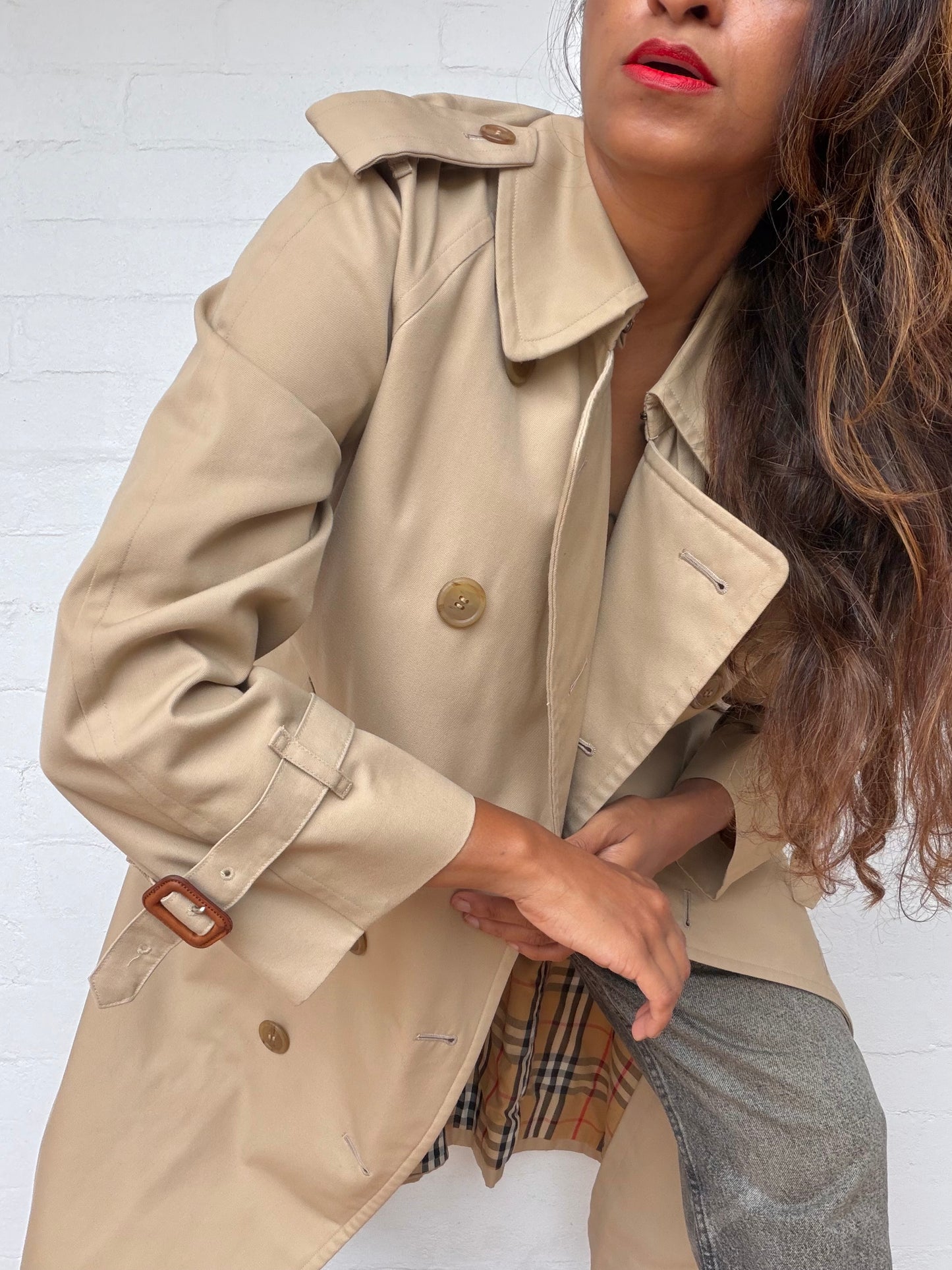 Burberry Trench Coat - Beige