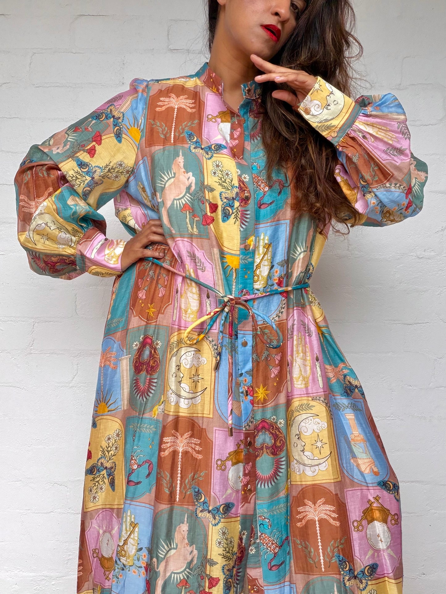 BNWT SHEIKE - Mystic Tarot Midi Dress
