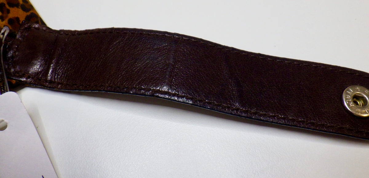 Bottega Veneta Leopard Leather Vanity Pouch