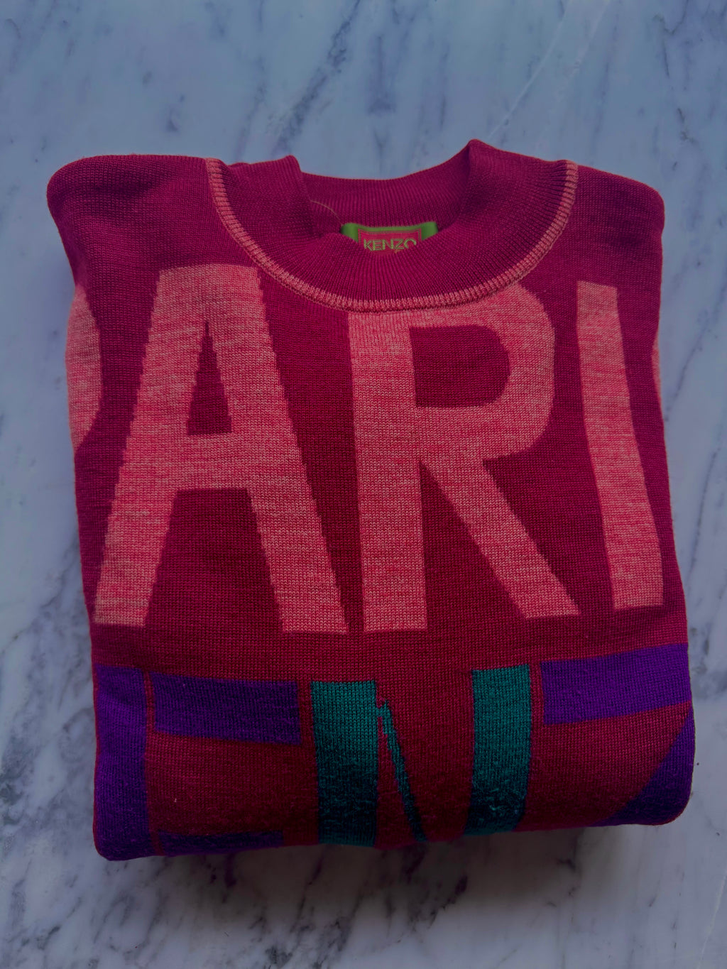 Vintage Kenzo Golf Wool Jumper