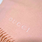Gucci Pink Cashmere Scarf - PRE-ORDER