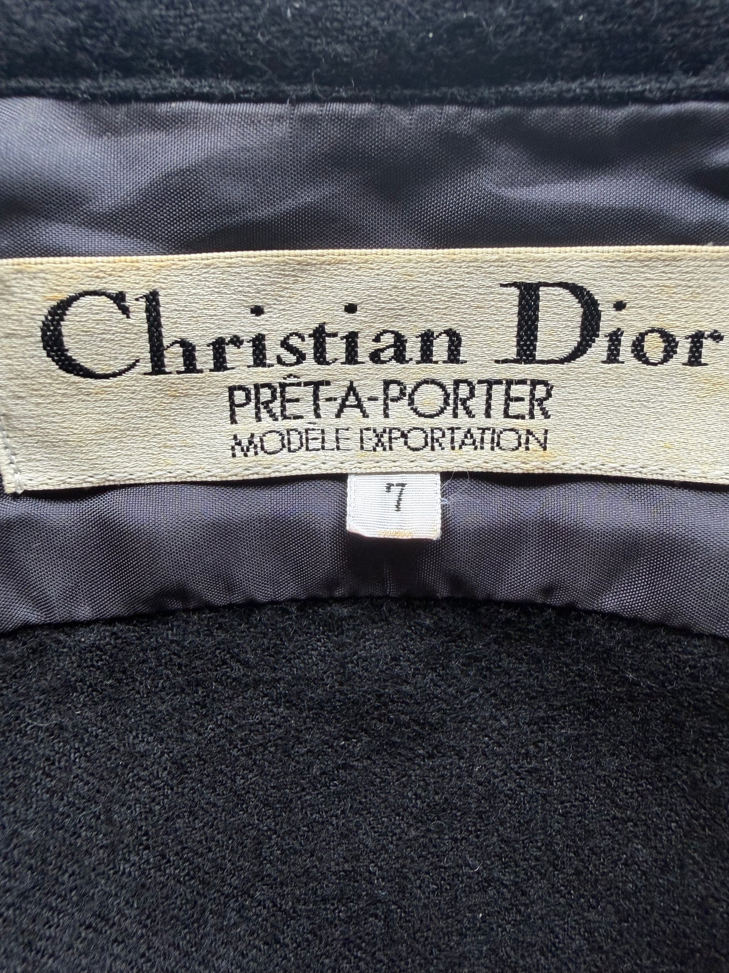 Vintage Christian Dior Shirt - Black